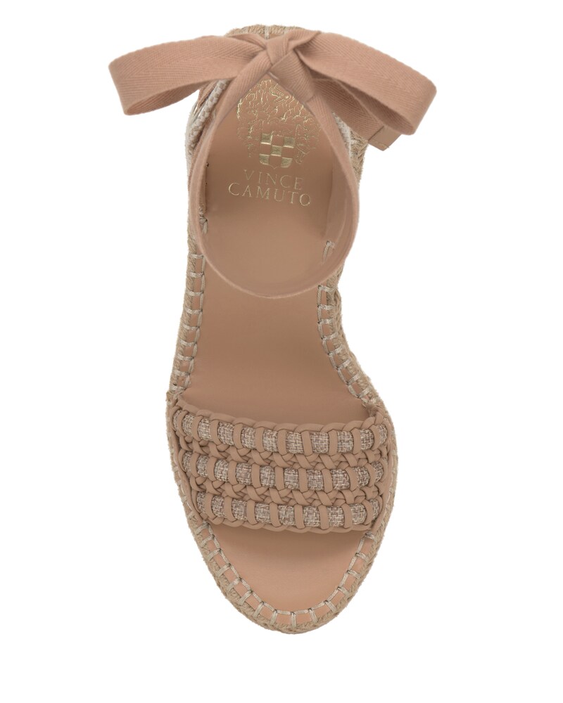 Vince Camuto Brisshel Wedge Sandal Sandstone/Multi ID-QUTY6530