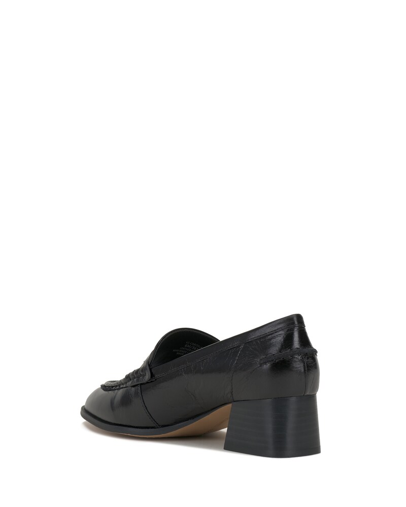 Vince Camuto Carissla Heeled Loafer Black ID-QXEY7845