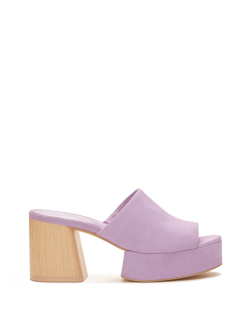 Vince Camuto Feshania Platform Mule Lavandar Haze ID-QYPX0743