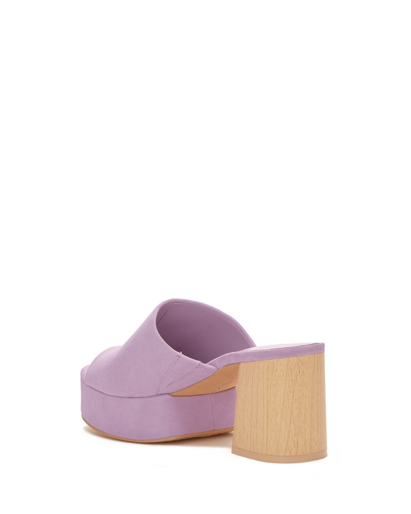 Vince Camuto Feshania Platform Mule Lavandar Haze ID-QYPX0743