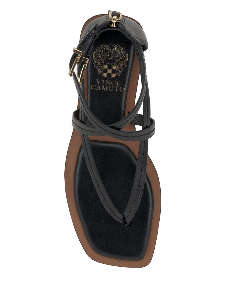 Vince Camuto Brenndie Flat Sandal Black ID-RDOS6822