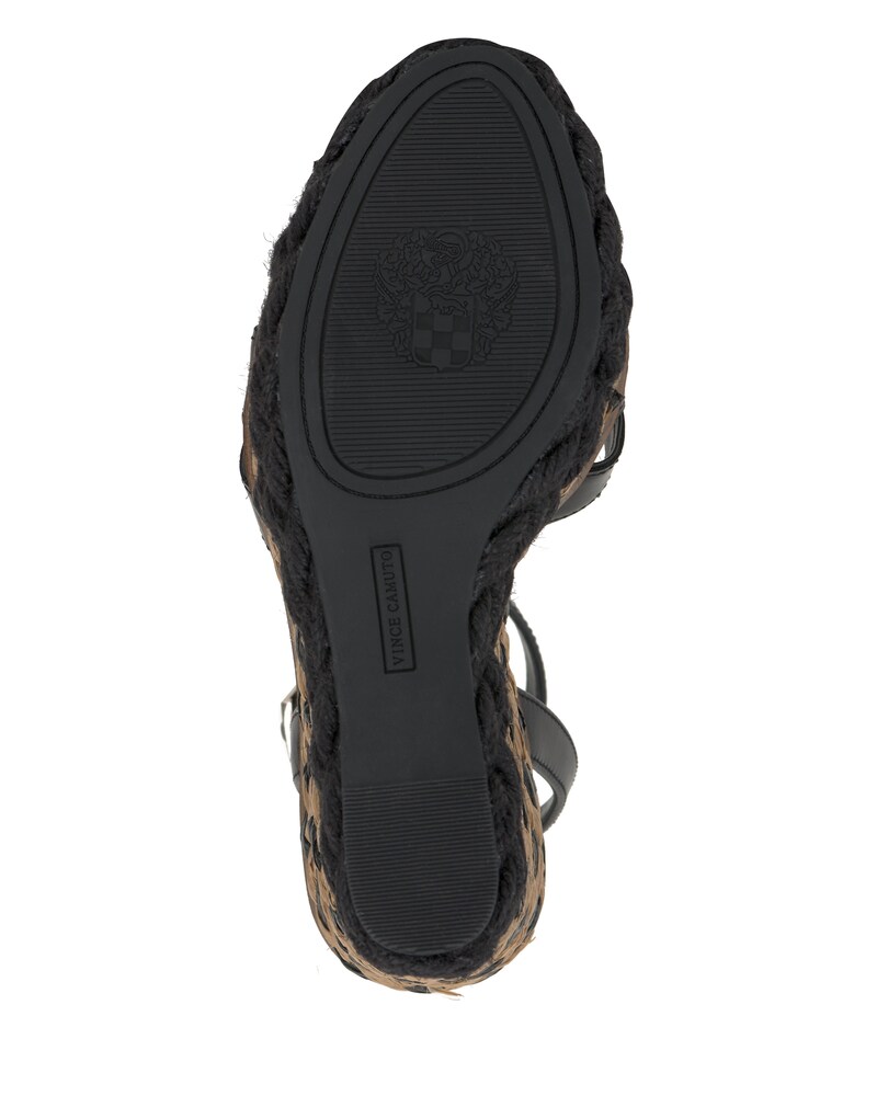 Vince Camuto Phoenixx Wedge Sandal Black ID-RJHZ9979