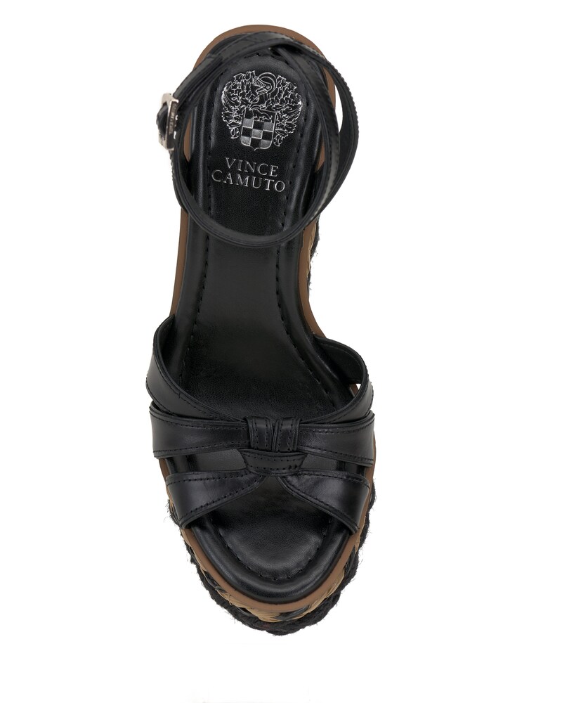 Vince Camuto Phoenixx Wedge Sandal Black ID-RJHZ9979