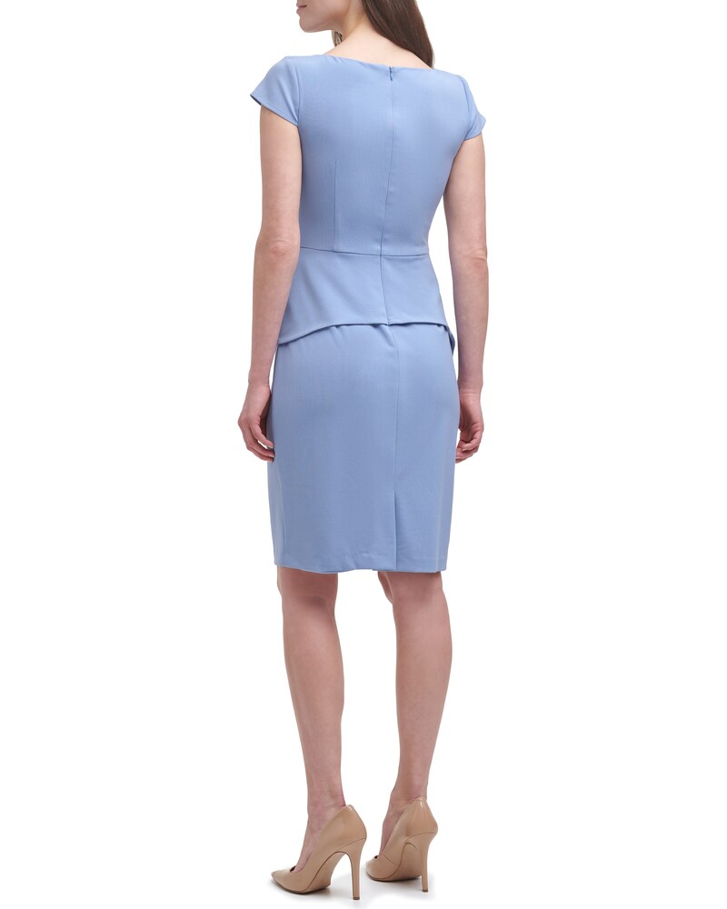 Vince Camuto Architectural-Peplum Sheath Peri ID-RNEQ2765