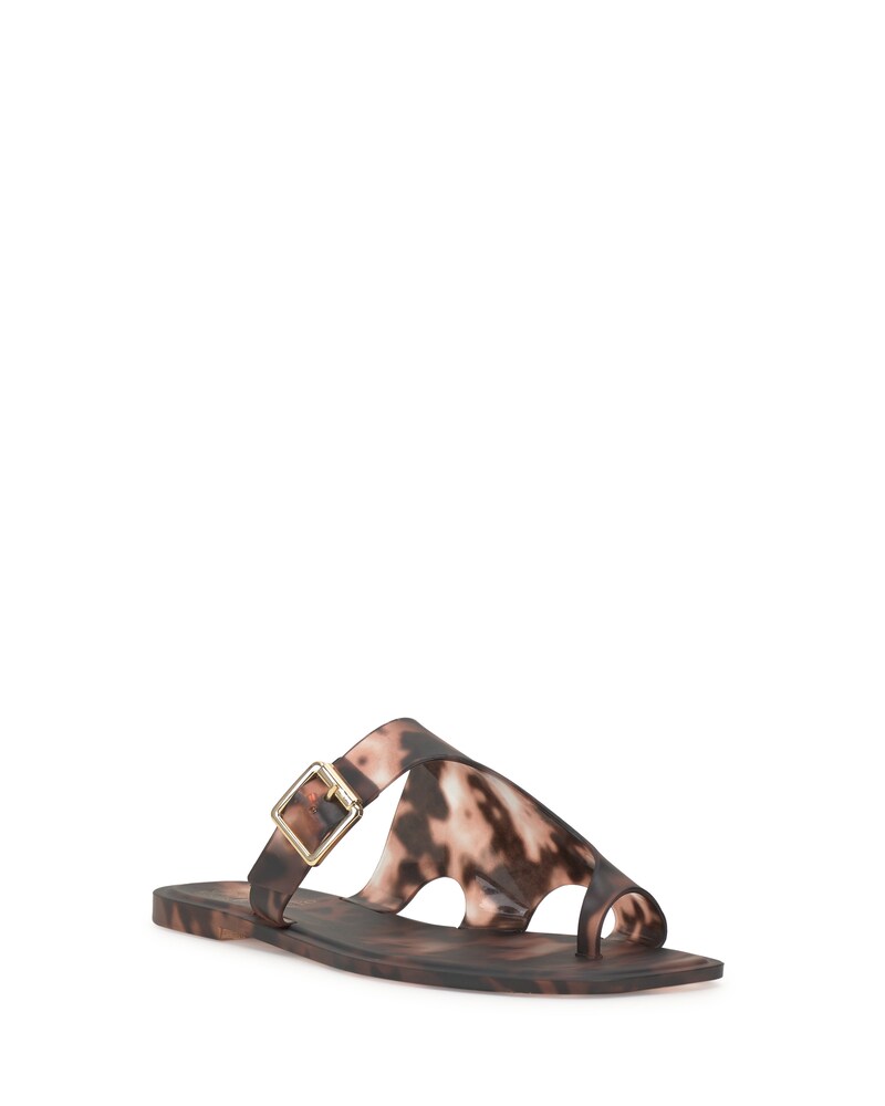 Vince Camuto Jicarlie Toe-Ring Jelly Sandal Tortoise ID-RXKN1490