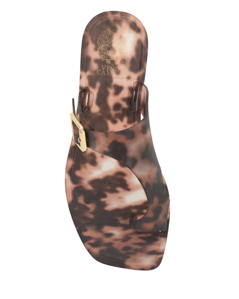 Vince Camuto Jicarlie Toe-Ring Jelly Sandal Tortoise ID-RXKN1490