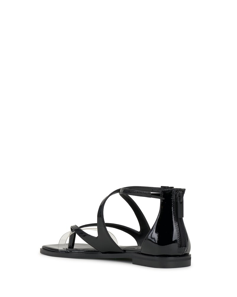 Vince Camuto Lomeeana Sandal Black/Clear ID-SFLG6185