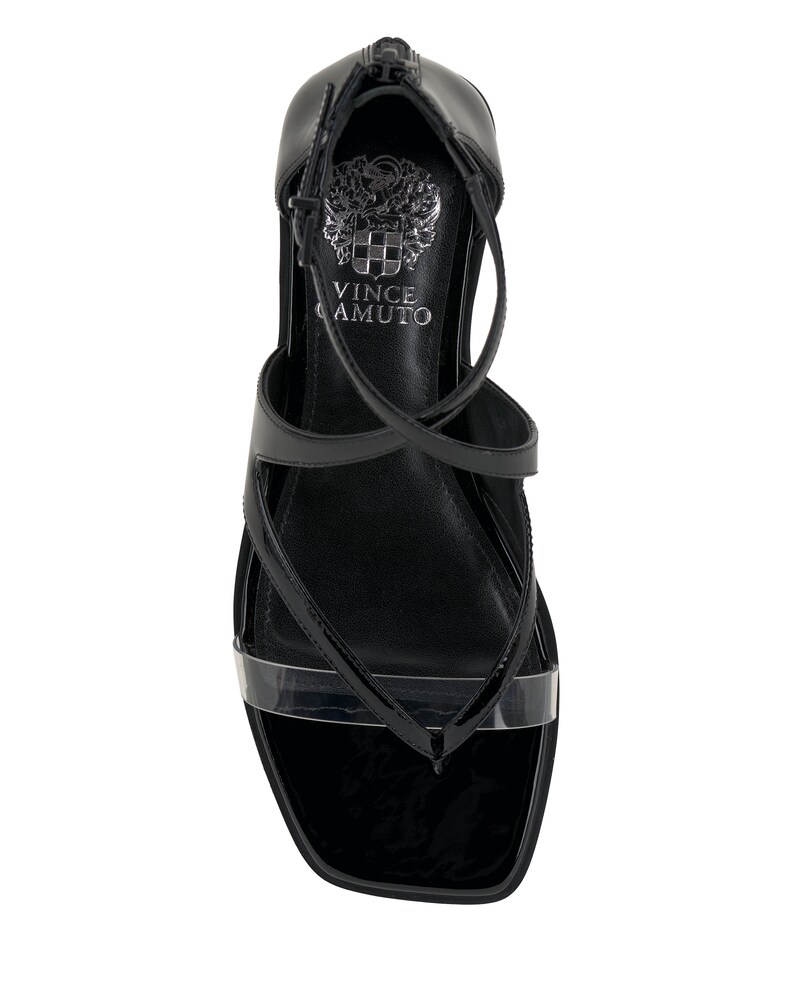 Vince Camuto Lomeeana Sandal Black/Clear ID-SFLG6185