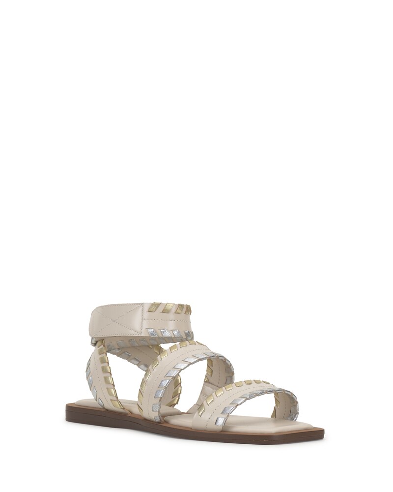 Vince Camuto Bipendra Sandal New Vanilla/Prosecco/Silver ID-SMCD0234