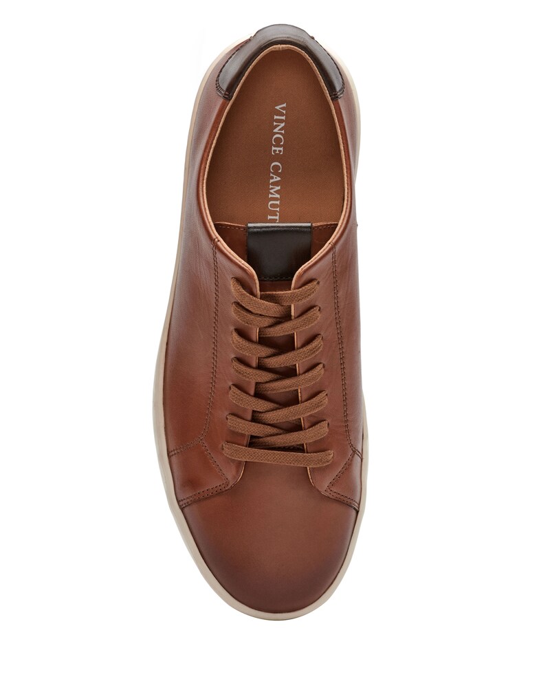 Vince Camuto Men's Hallman Tennis Sneaker Cognac ID-SOEA4088
