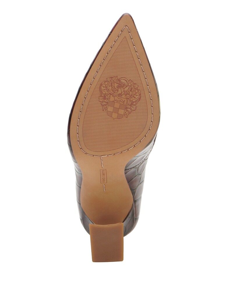 Vince Camuto Akenta Pump Deep Plum Croc Print ID-SOVD8706
