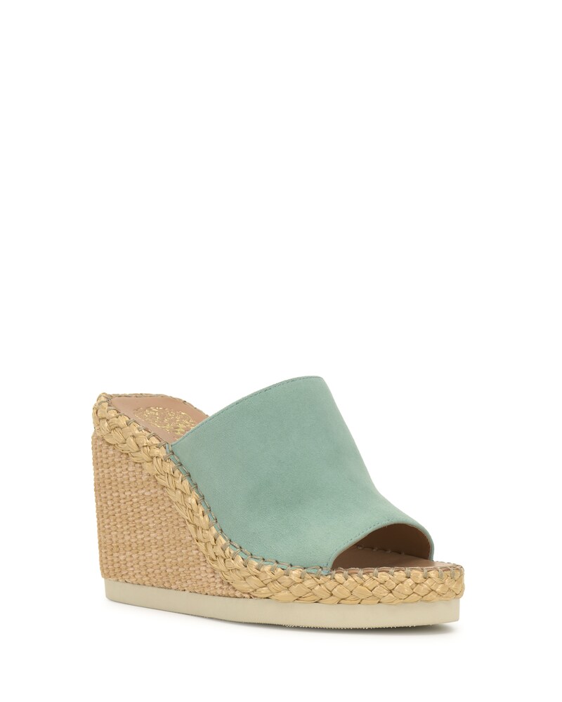 Vince Camuto Brissia Wedge Mule Eau De Nile ID-SYLW1110