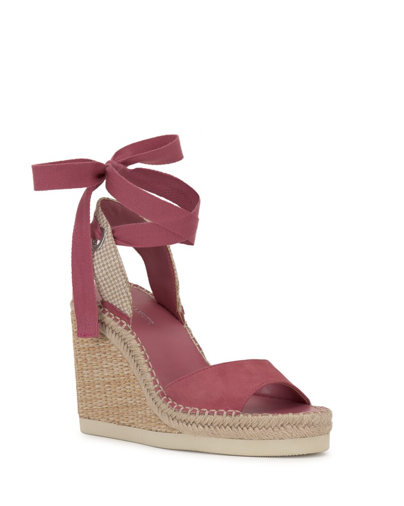 Vince Camuto Bendsen Wedge Sandal Wildberry/Multi Nat ID-TCWQ8587