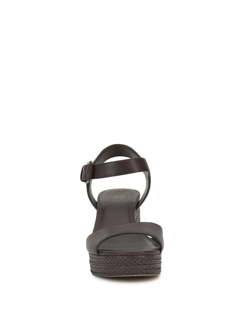 Vince Camuto Ranneli Platform Sandal Root Beer ID-TPEM7578
