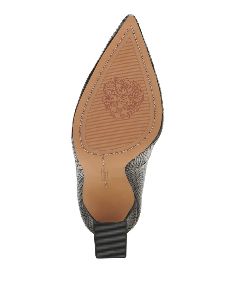 Vince Camuto Akenta Pump Black Snake Print ID-UJJB1866