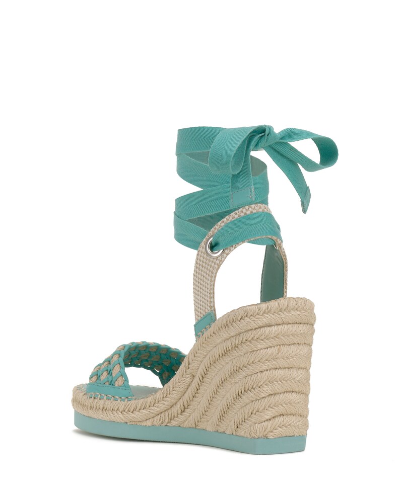 Vince Camuto Brisshel Wedge Sandal Seashore/Multi ID-UOLB1382