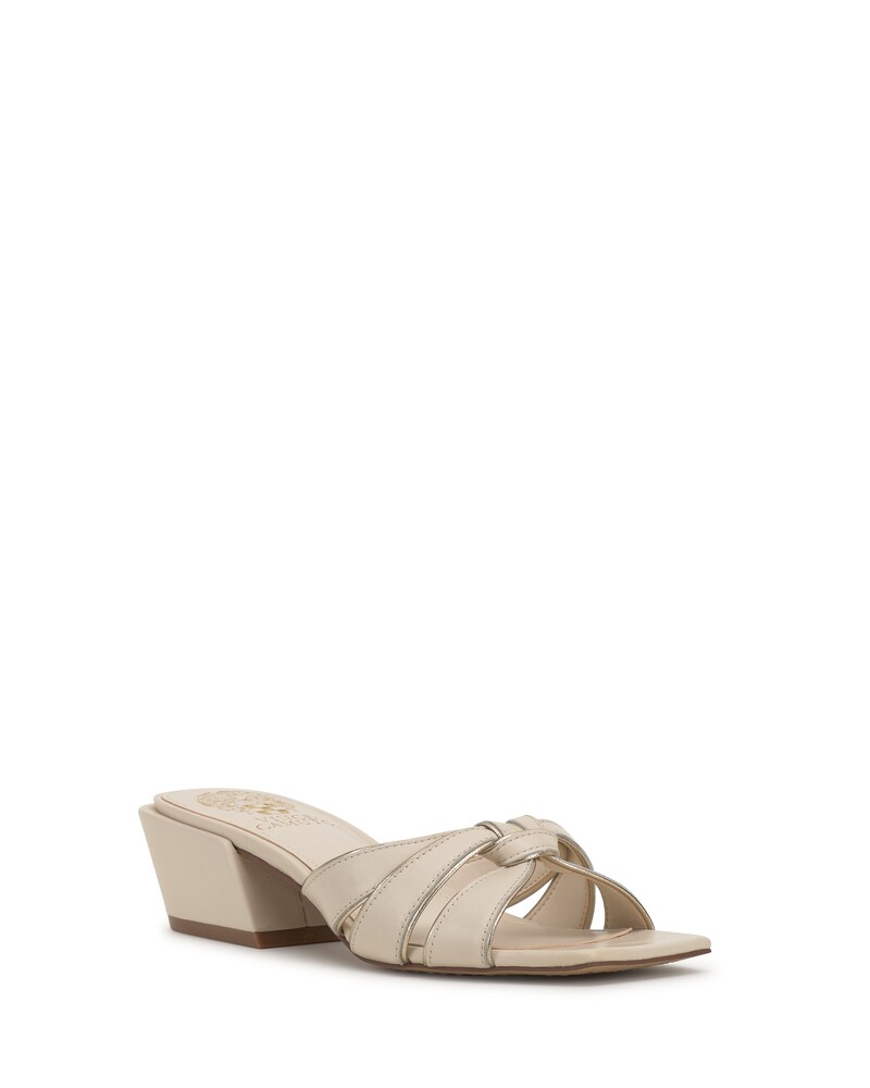 Vince Camuto Selaries Sandal Warm Vanilla/Egyptian Gold ID-UPNW2178