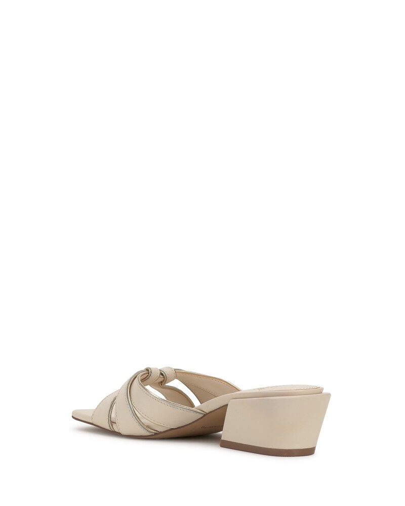 Vince Camuto Selaries Sandal Warm Vanilla/Egyptian Gold ID-UPNW2178