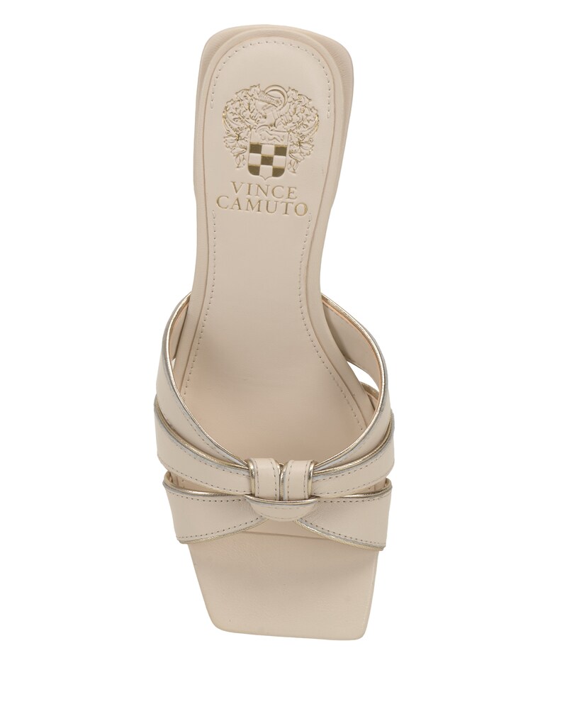 Vince Camuto Selaries Sandal Warm Vanilla/Egyptian Gold ID-UPNW2178