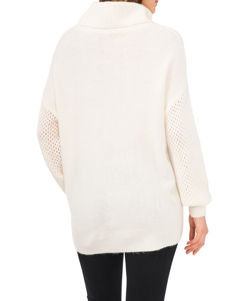 Vince Camuto Cowl-Neck Sweater Antique White ID-UPWR7729
