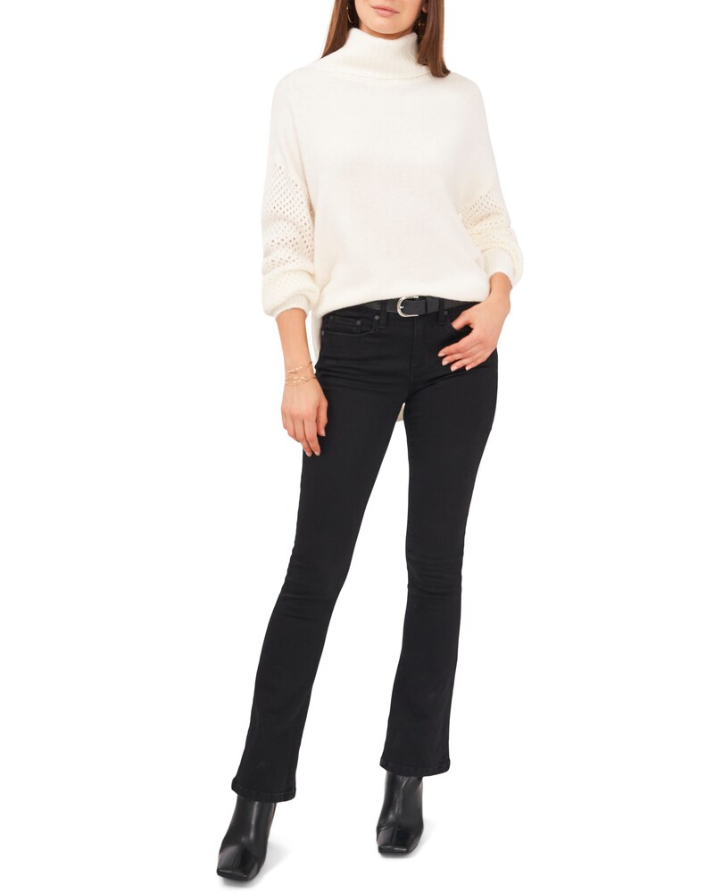 Vince Camuto Cowl-Neck Sweater Antique White ID-UPWR7729