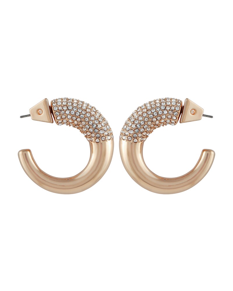 Vince Camuto Pavé Open-Hoop Earrings ID-UTGZ2089