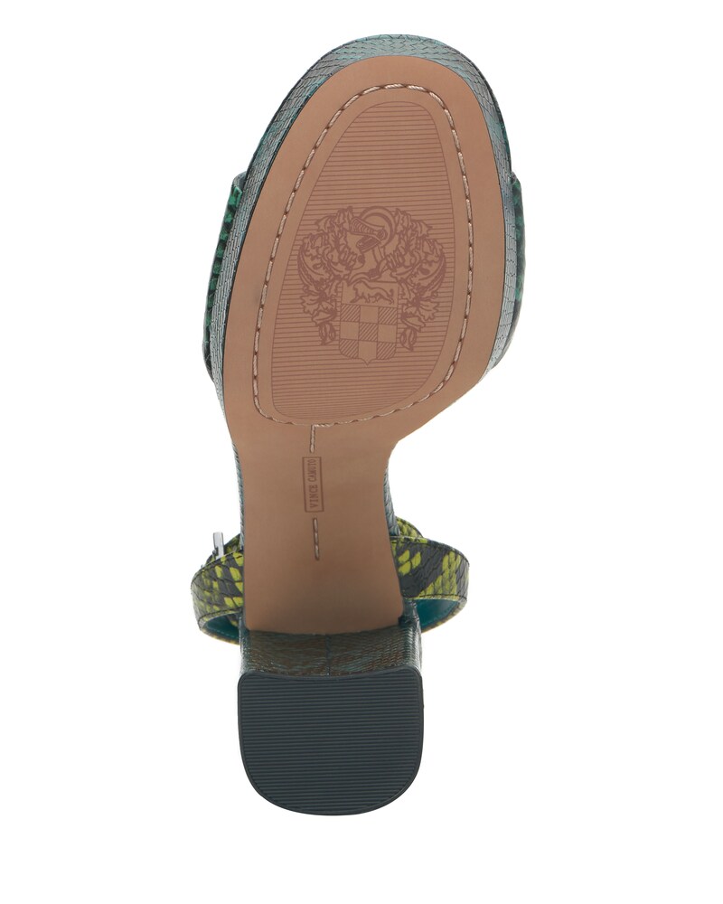 Vince Camuto Pendry Platform Sandal Ocean Acid Lime Quetzal Green ID-UTLL8393