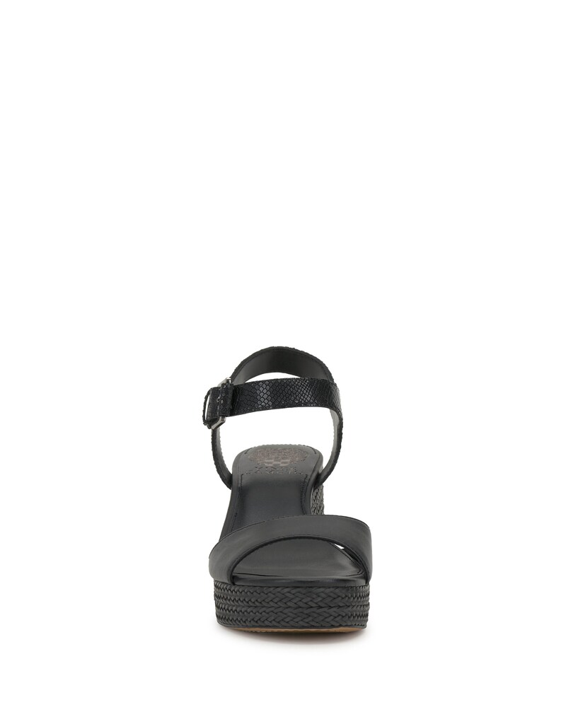Vince Camuto Ranneli Platform Sandal Black ID-UYPC4380