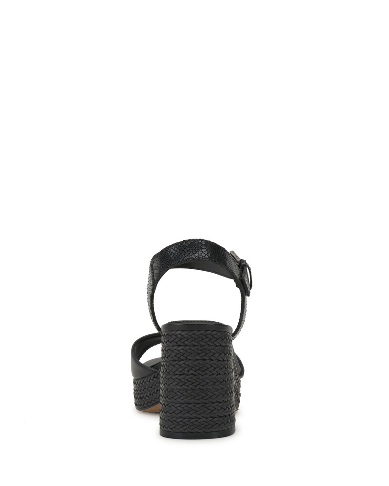 Vince Camuto Ranneli Platform Sandal Black ID-UYPC4380