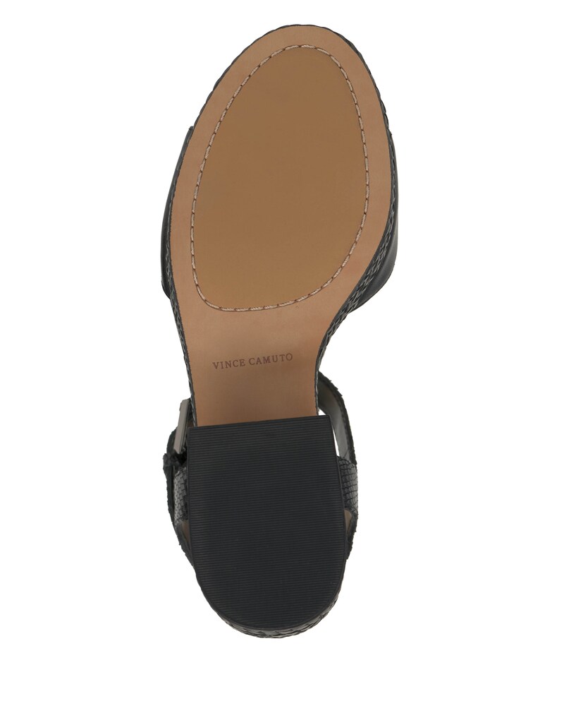 Vince Camuto Ranneli Platform Sandal Black ID-UYPC4380