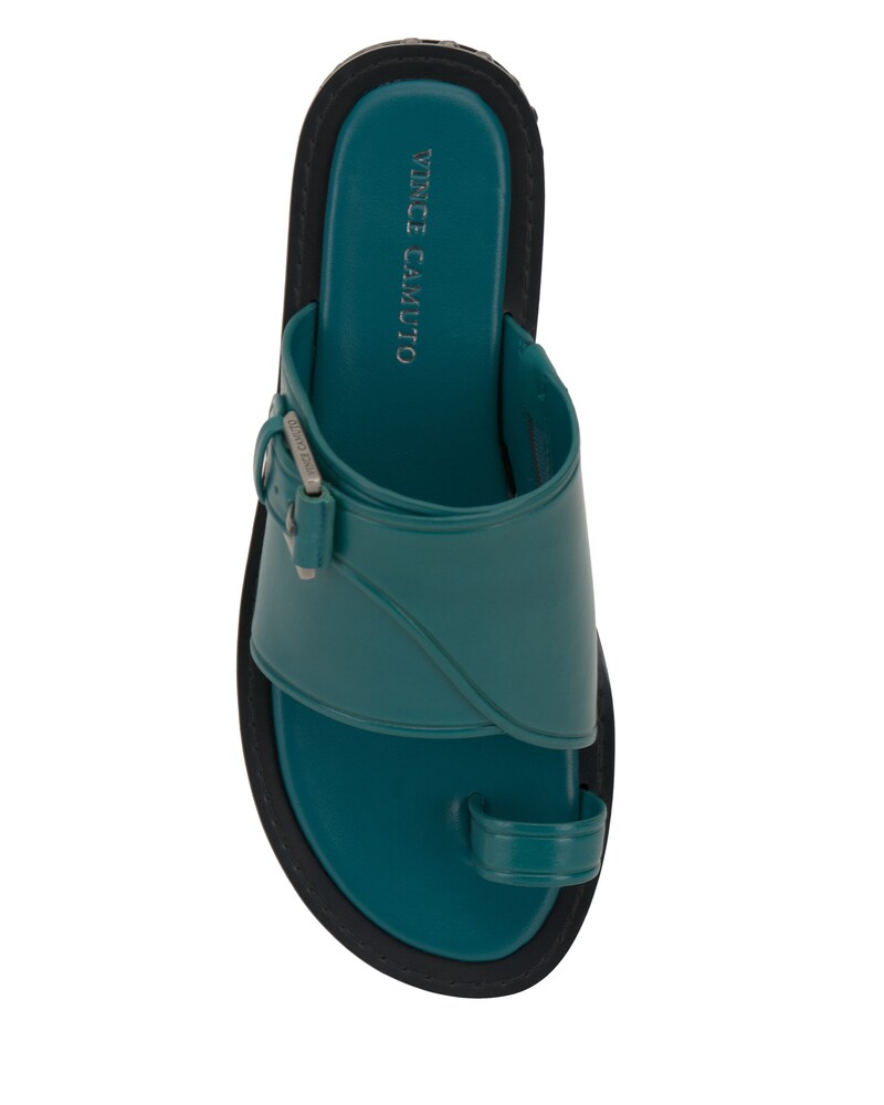 Vince Camuto Cooliann Toe-Ring Slide Quetzal Green ID-VOGX9328