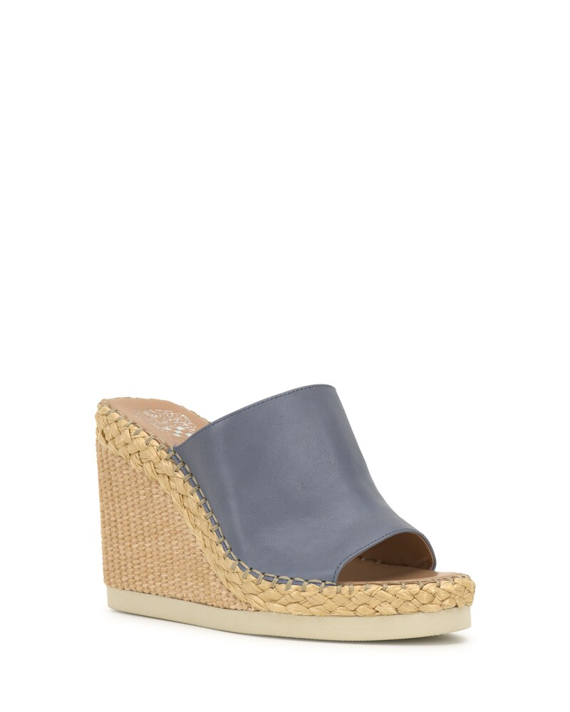Vince Camuto Brissia Wedge Mule Captains Blue ID-VOMW3713