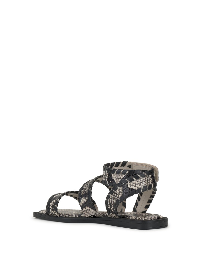Vince Camuto Bipendra Sandal New Vanilla/Black ID-VPNW9474