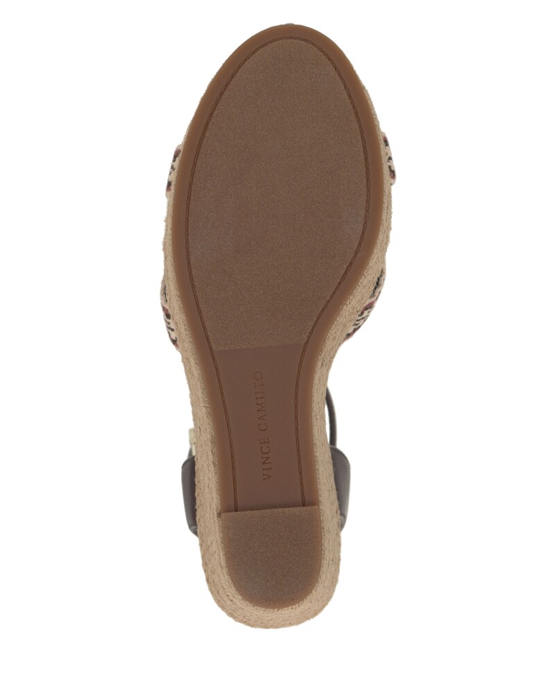 Vince Camuto Fettanas Wedge Sandal Dark Brown ID-VUIR8533