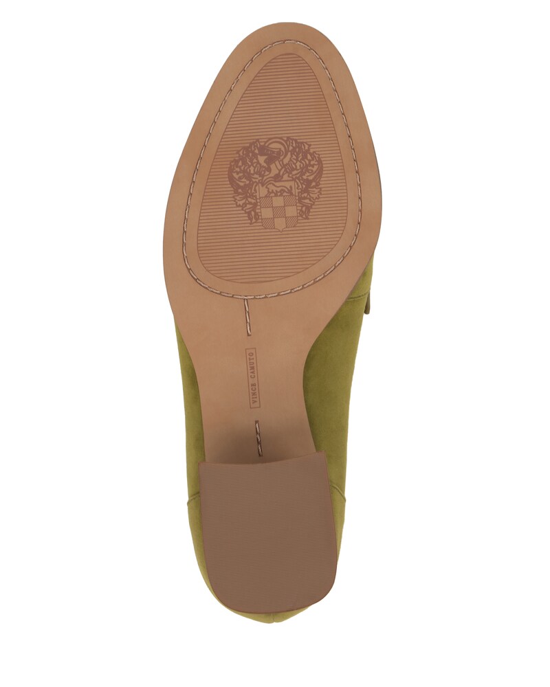Vince Camuto Carissla Heeled Loafer Moss Suede ID-WJXB7248