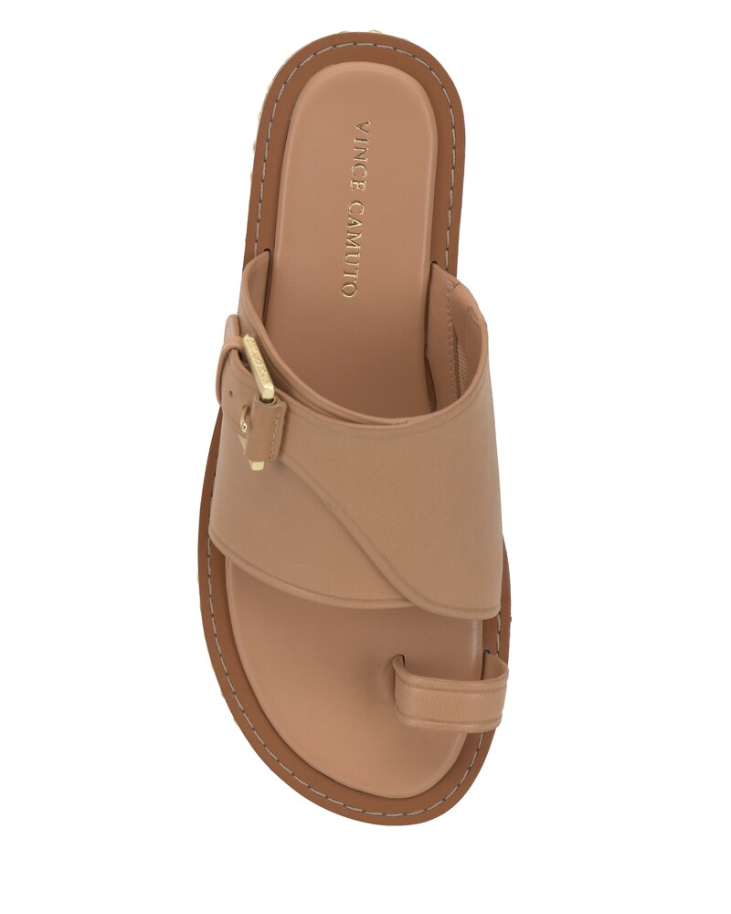 Vince Camuto Cooliann Toe-Ring Slide Sandstone ID-WNPC5026
