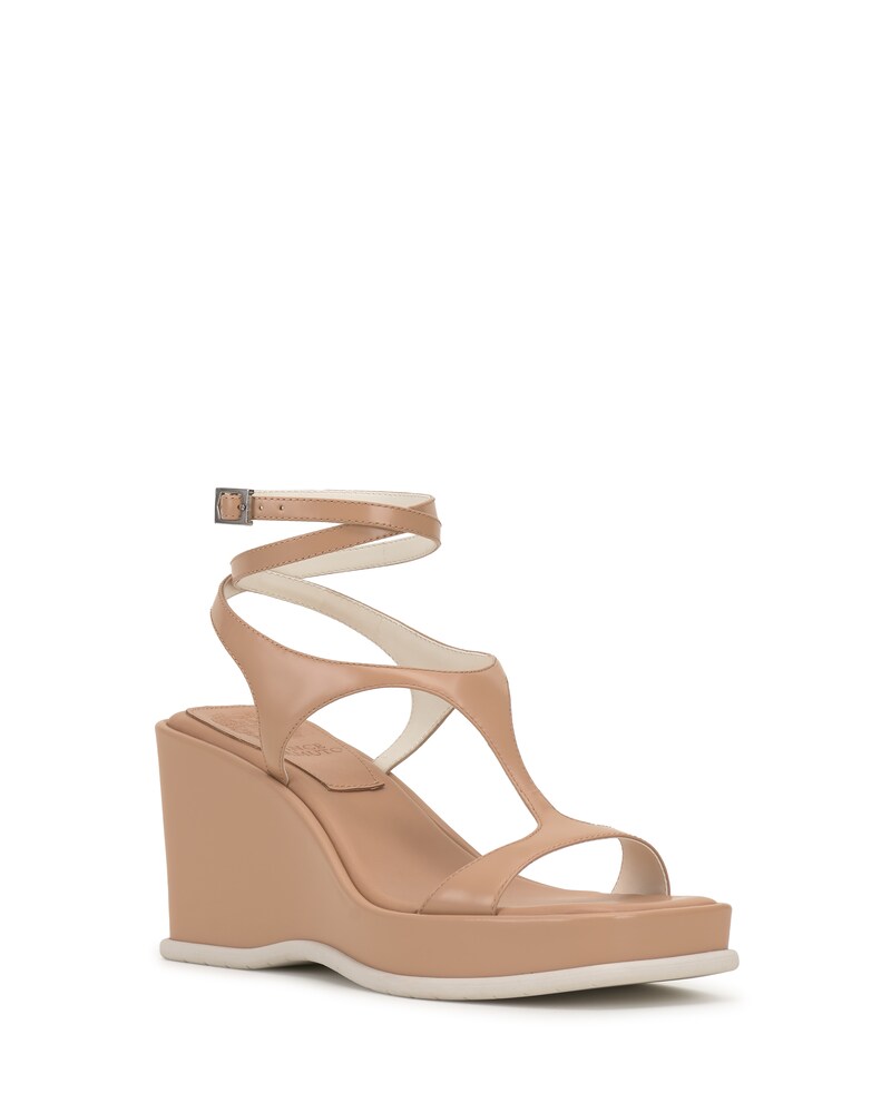 Vince Camuto Fetemee Wedge Sandal Sandstone ID-WZYN7026