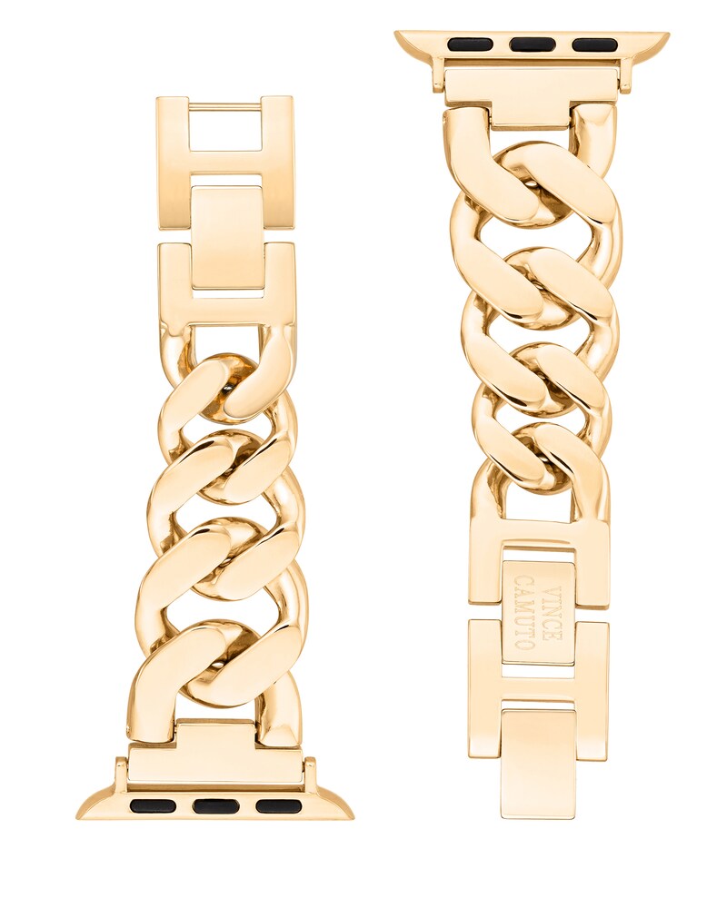 Vince Camuto Goldtone Curb-Chain Bracelet For Apple Watch  Gold ID-XRIW6300