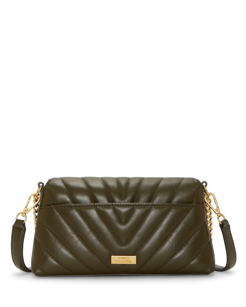 Vince Camuto Theon Flap Crossbody Bag Forrest ID-XSFO8257