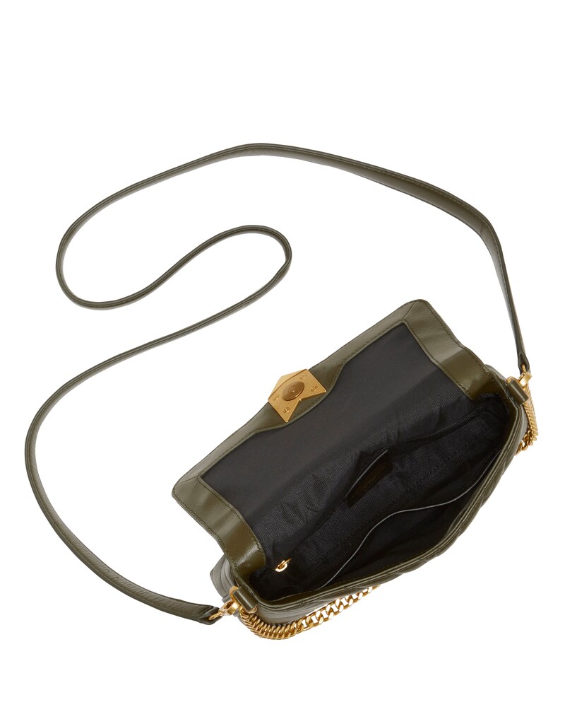 Vince Camuto Theon Flap Crossbody Bag Forrest ID-XSFO8257