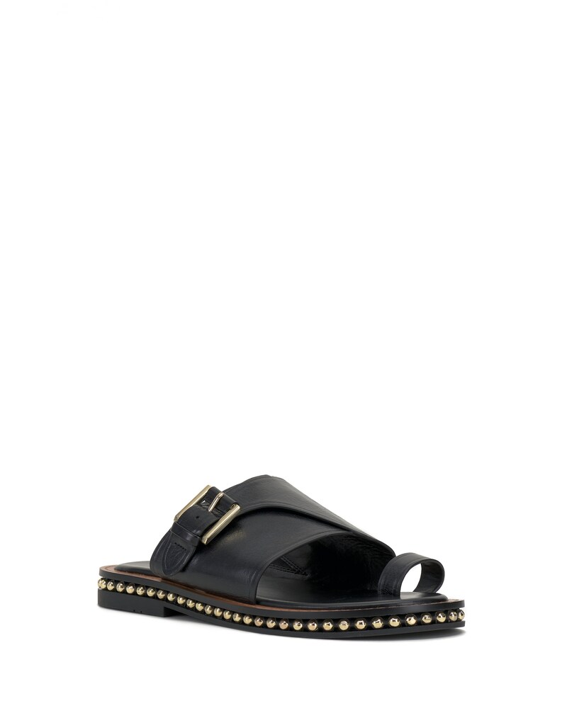Vince Camuto Cooliann Toe-Ring Slide Black ID-YATT0079