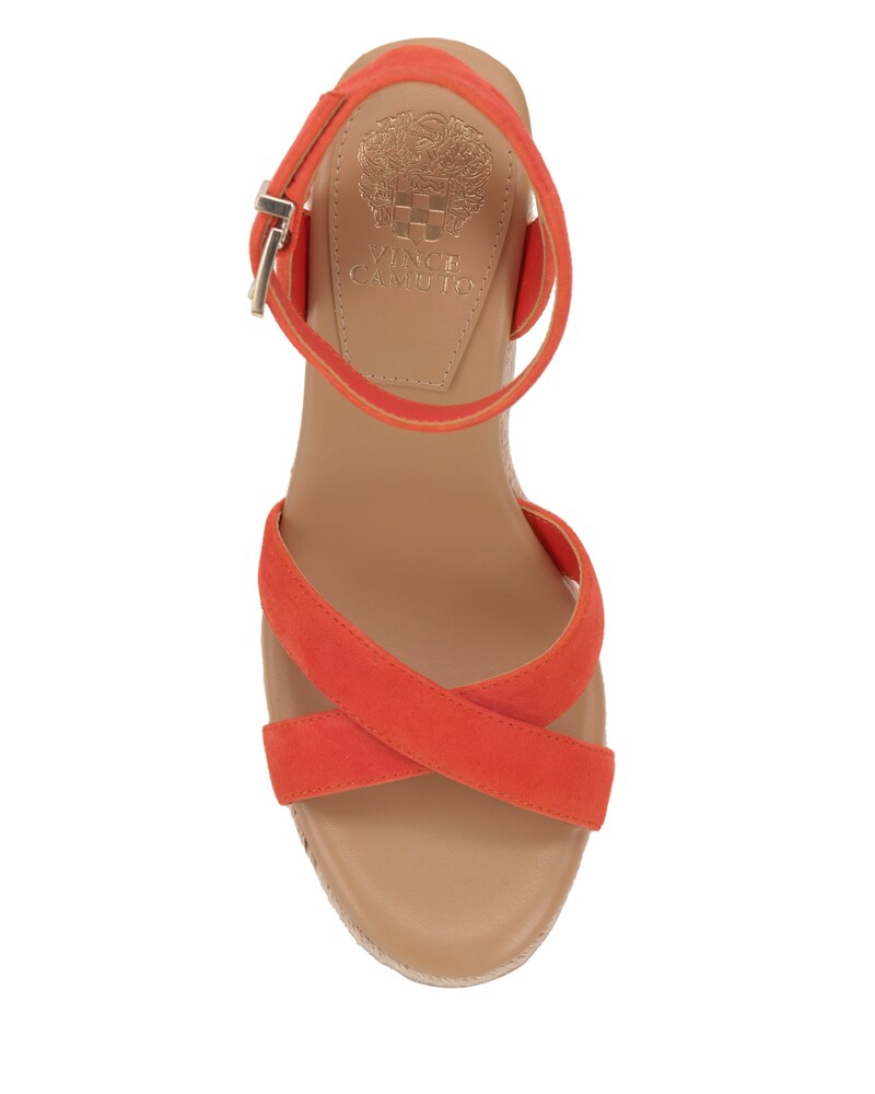 Vince Camuto Fettana Wedge Sandal Sunset Orange ID-YDTH5920
