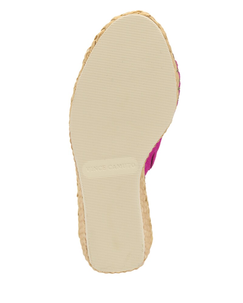 Vince Camuto Brissia Wedge Mule Hot Pink ID-YKXU4345