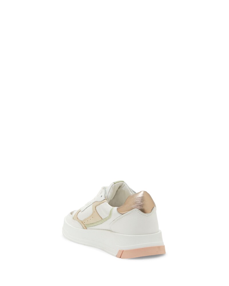 Vince Camuto Bucken Sneaker White/Rose Gold/Glaciar ID-YNCX6709