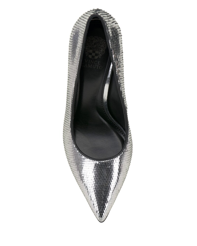 Vince Camuto Kehlaa High-Heel Pump Silver/Black Metallic ID-YPZP3327