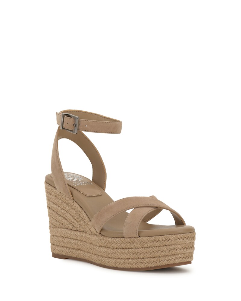 Vince Camuto Fettana Wedge Sandal Tortilla ID-ZLHQ9362