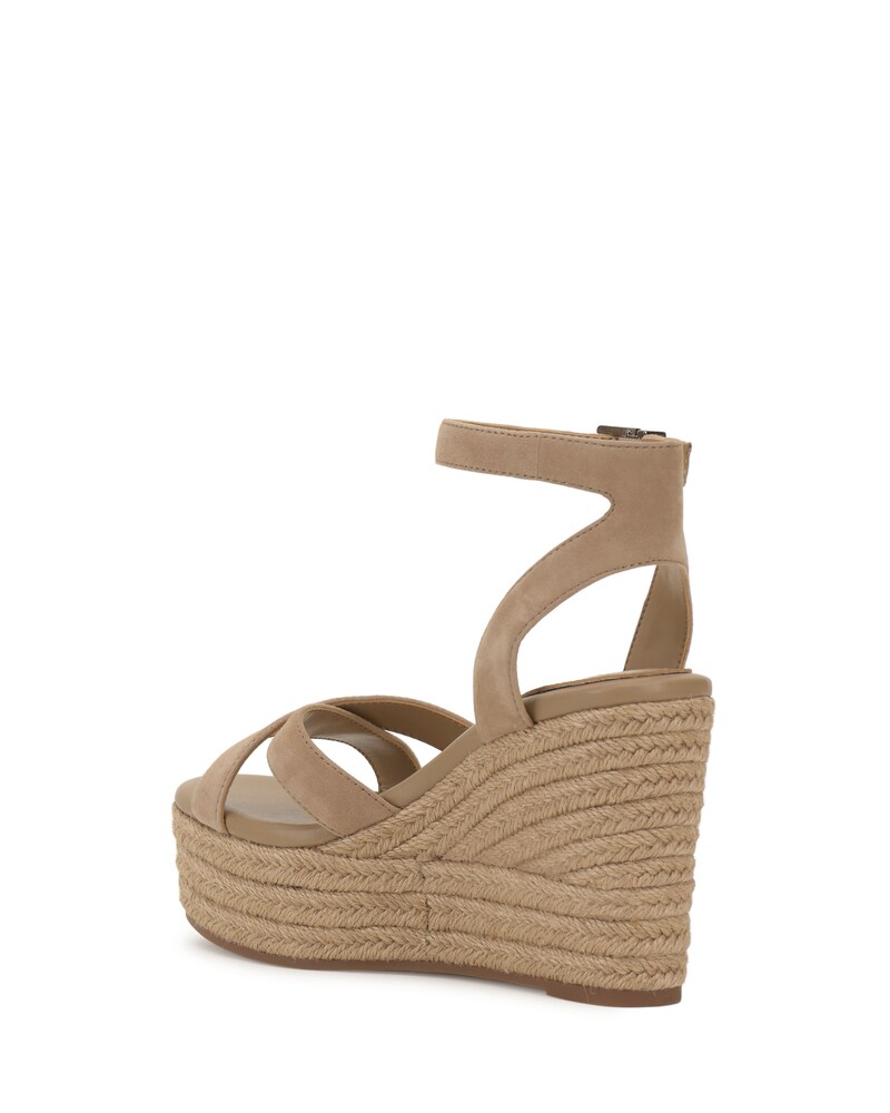 Vince Camuto Fettana Wedge Sandal Tortilla ID-ZLHQ9362