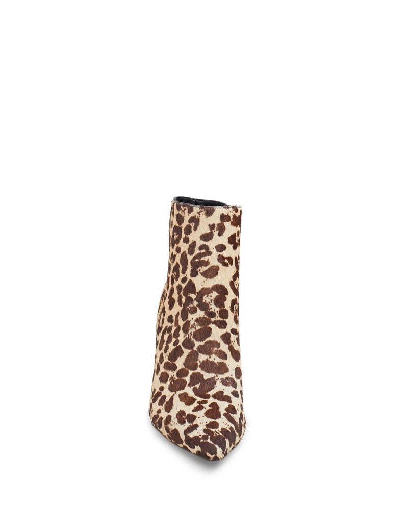 Vince Camuto Kichela Bootie Camel Black Leopard Print ID-ZRGH1751