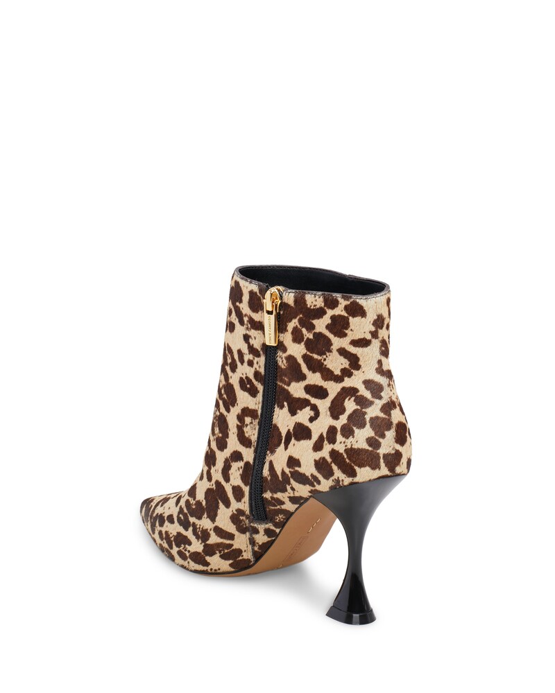 Vince Camuto Kichela Bootie Camel Black Leopard Print ID-ZRGH1751