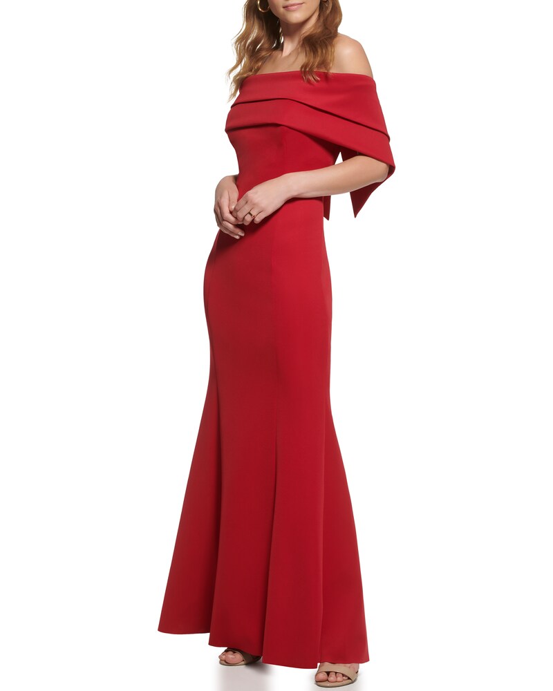 Vince Camuto Off-The-Shoulder Gown Ruby ID-ZVUR1483